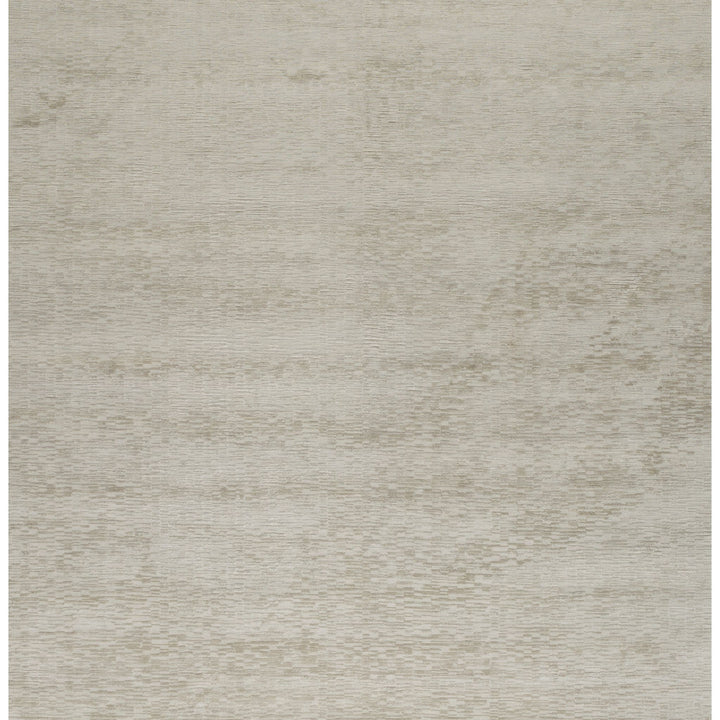 Ethereal Hand-Knotted Carpet, Silver Default Title