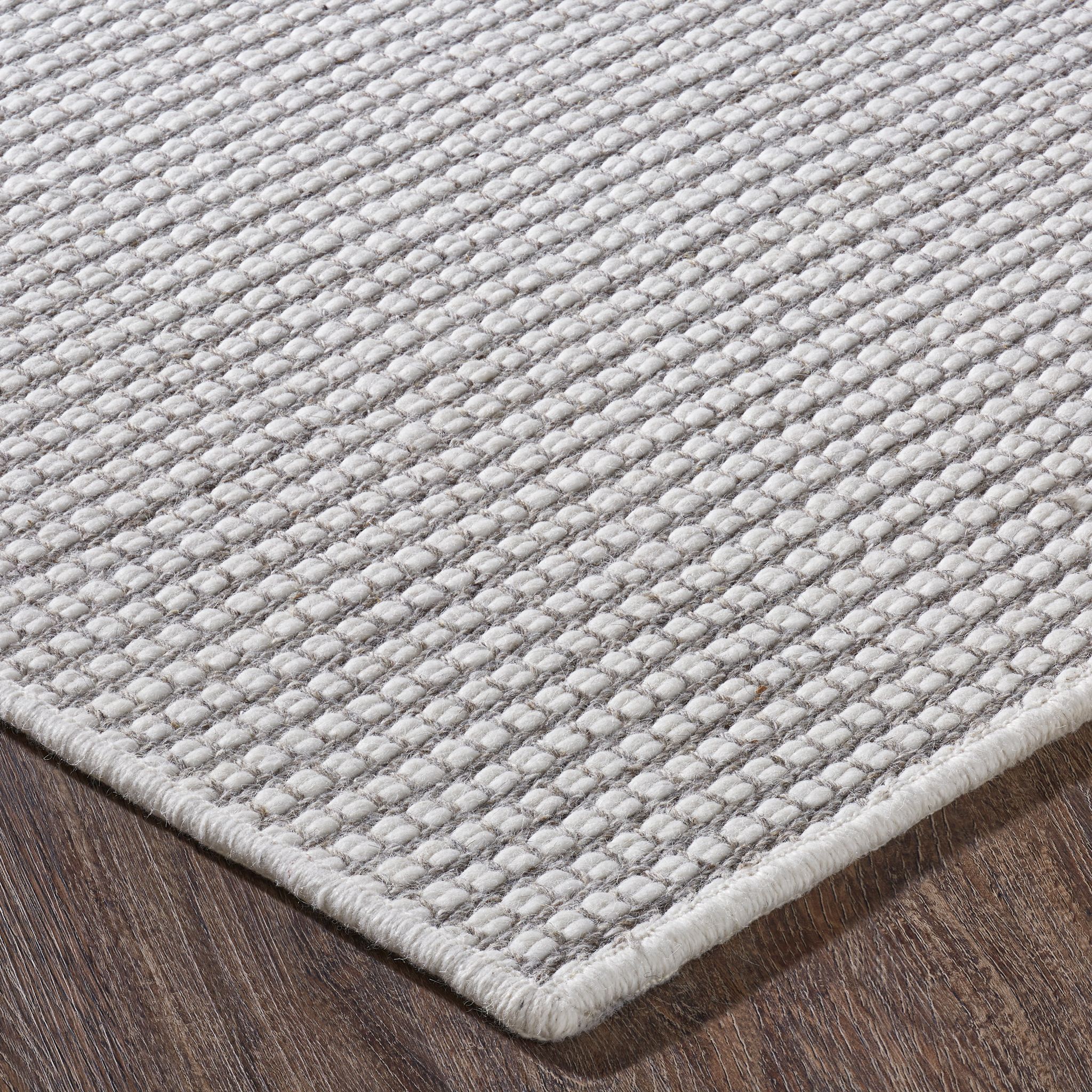 Eliena Flatweave, Hand-Made Carpet, Ash Default Title