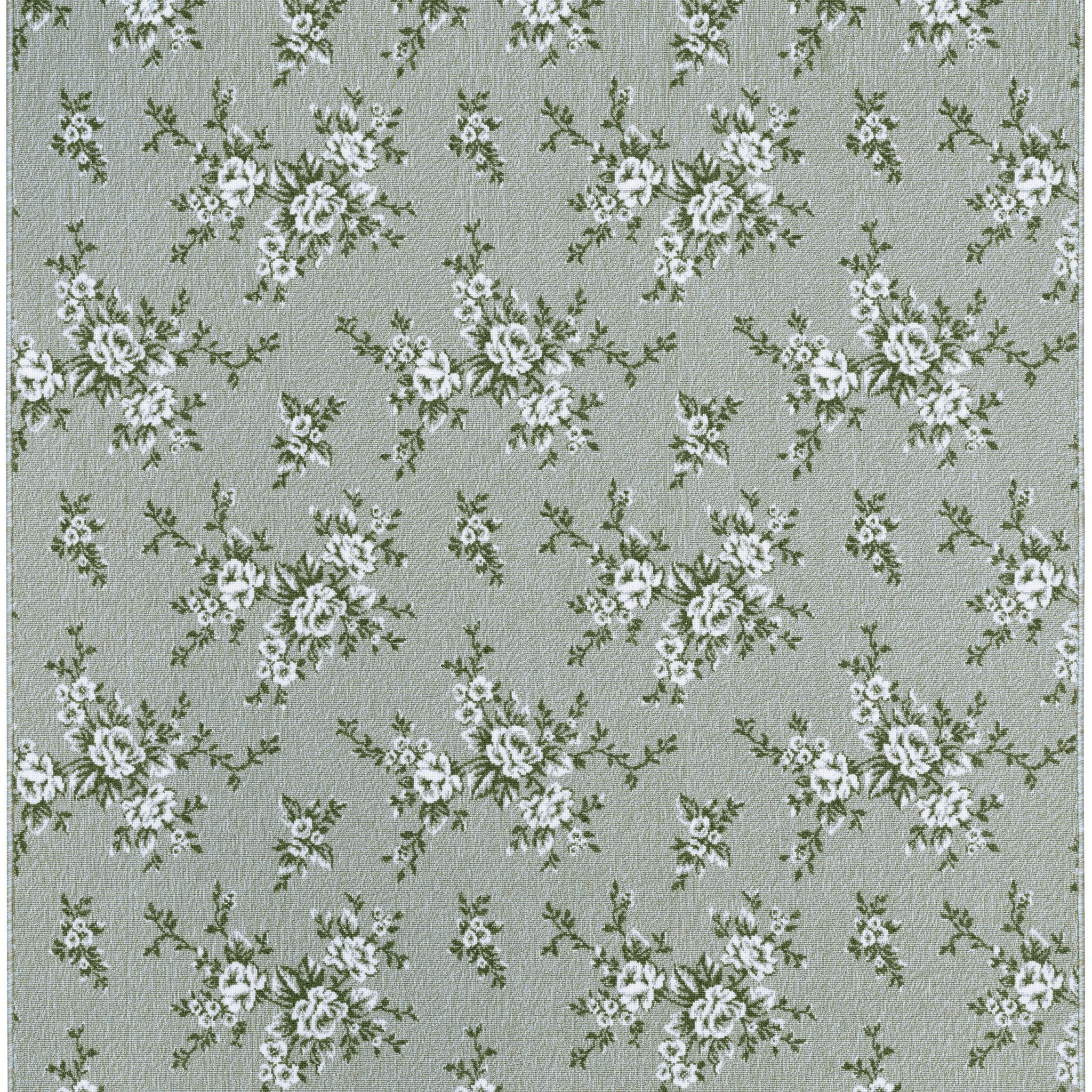 Rosales Wilton Carpet, Sage / Hunter Default Title