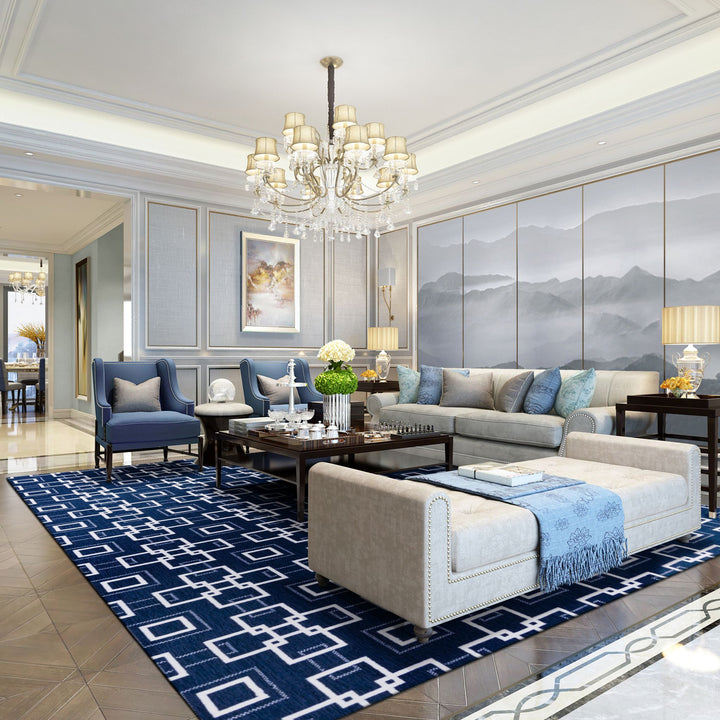 Vance Wilton Carpet, Sapphire Default Title