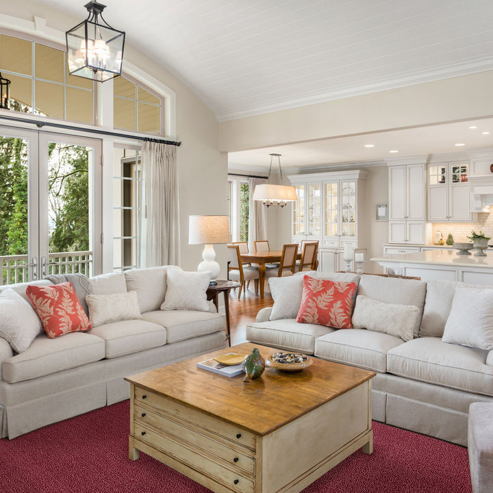 Monroe Wilton Carpet, Wine / Pearl Default Title