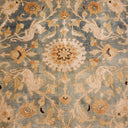 Fine Silk And Wool Antique Persian Tehran Rug - 10'6" x 15'6" Default Title