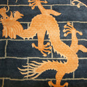 Antique Dragon Design Chinese Art Deco Rug - 12' x 15'4" Default Title