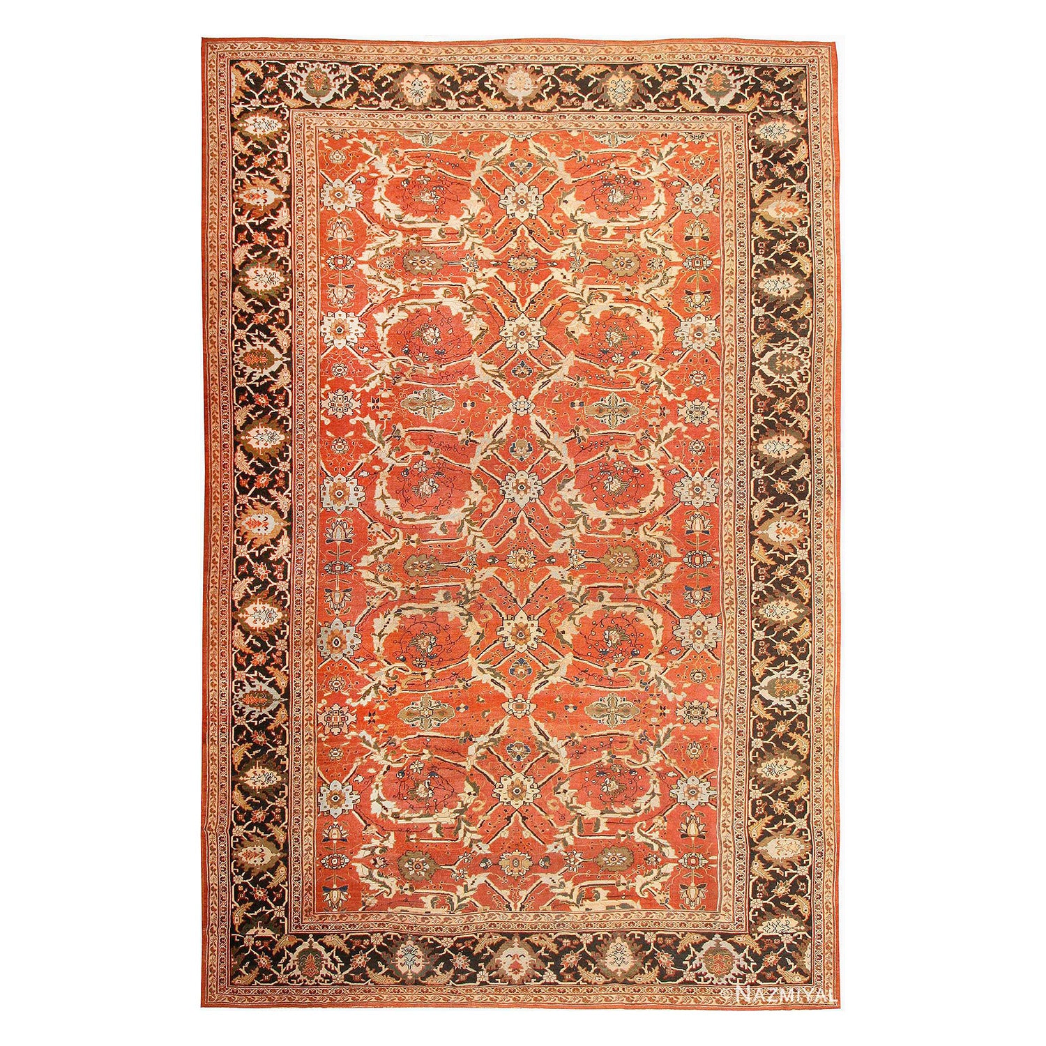 Antique Persian Sultanabad Rug - 14'5" x 21'9" Default Title