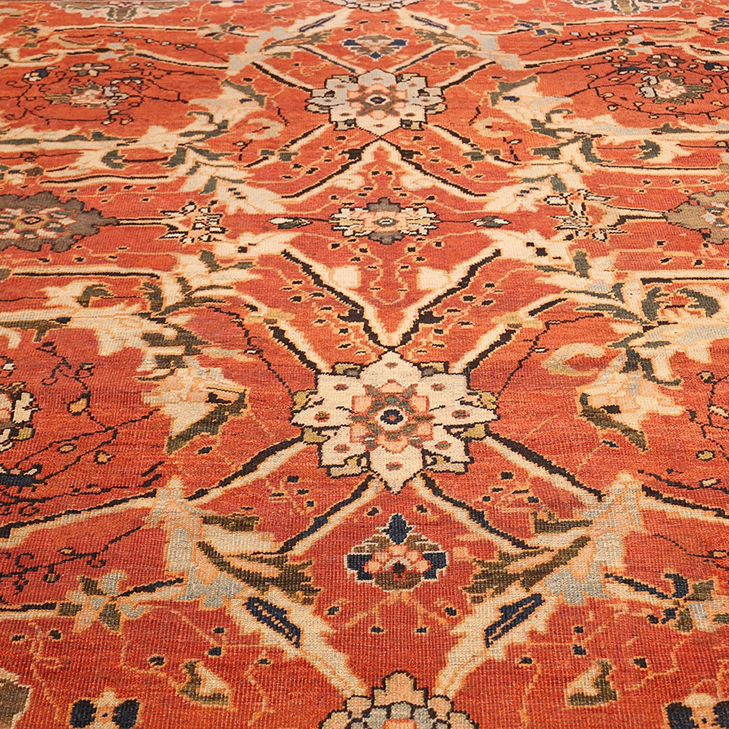 Antique Persian Sultanabad Rug - 14'5" x 21'9" Default Title