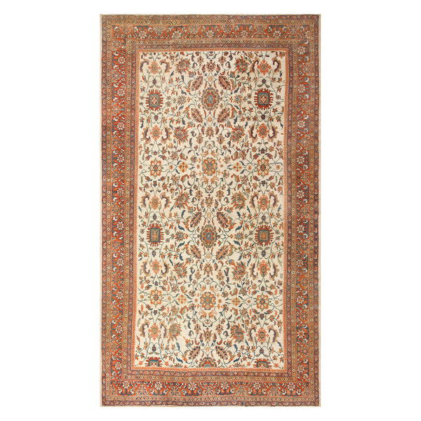 Large Antique Persian Sultanabad Rug - 10' x 17' Default Title