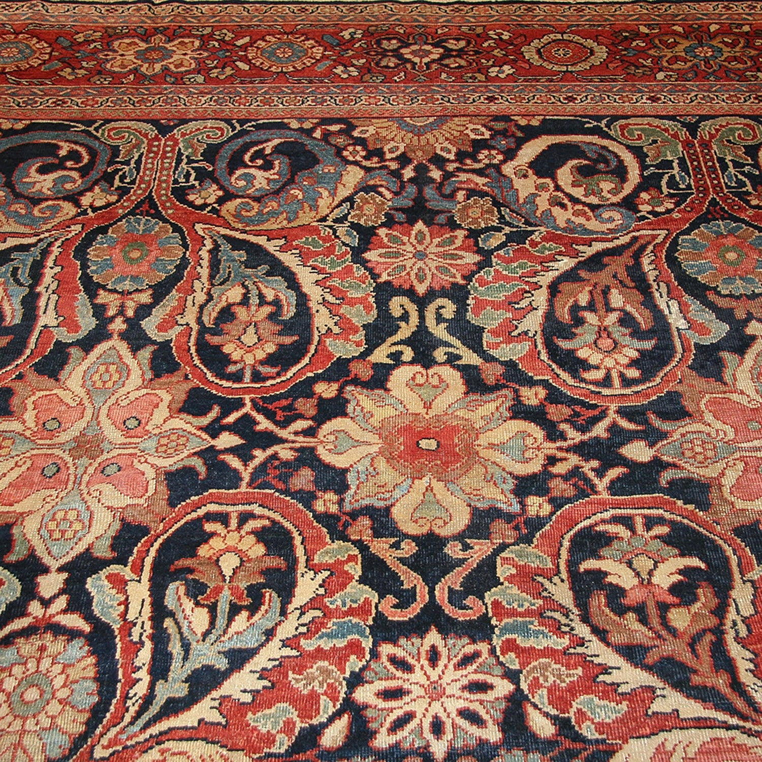 Antique Persian Sultanabad Rug - 10'3" x 12'9" Default Title