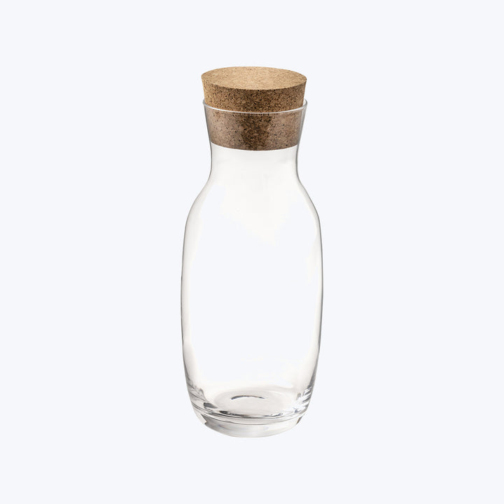 Alegra Glass Carafe w/Cork Stopper Default Title