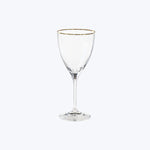 Sensa Wine Glass with Golden Rim Default Title