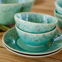 Madeira Bread Plate Set of 6 Blue