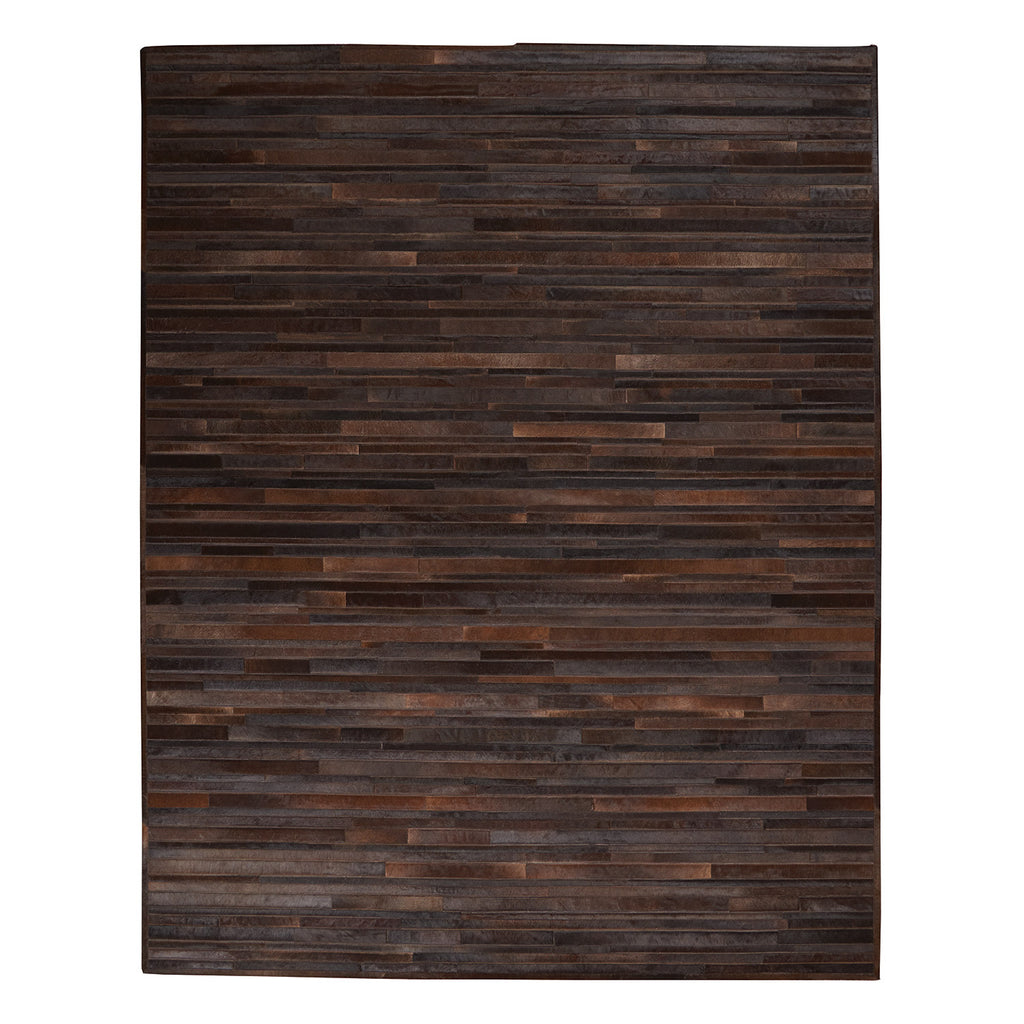 Modern Handwoven Hide Rug - 5'6" x 7'5" Default Title