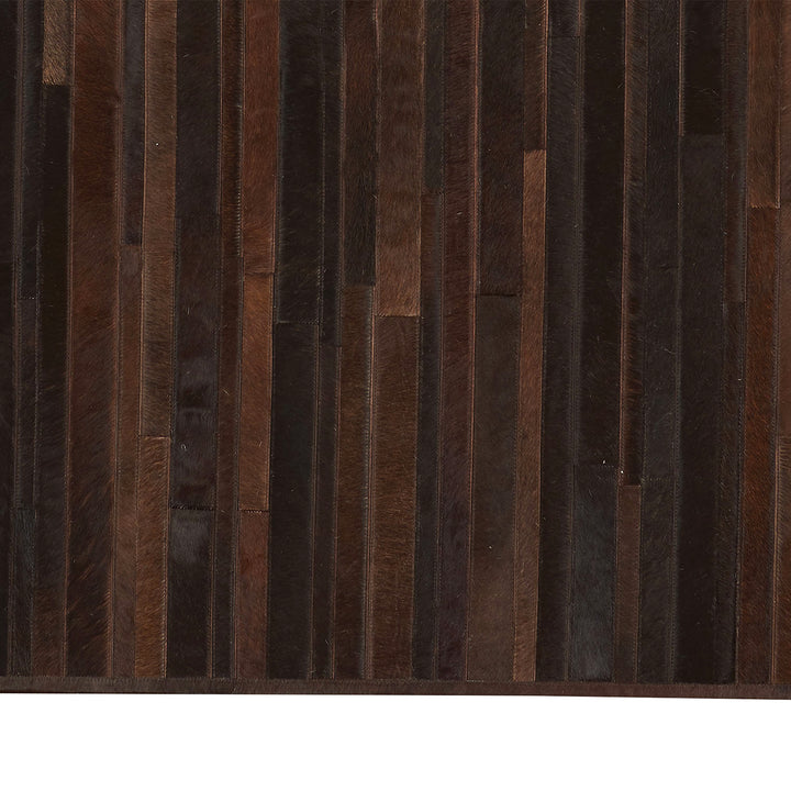 Modern Handwoven Hide Rug - 5'6" x 7'5" Default Title