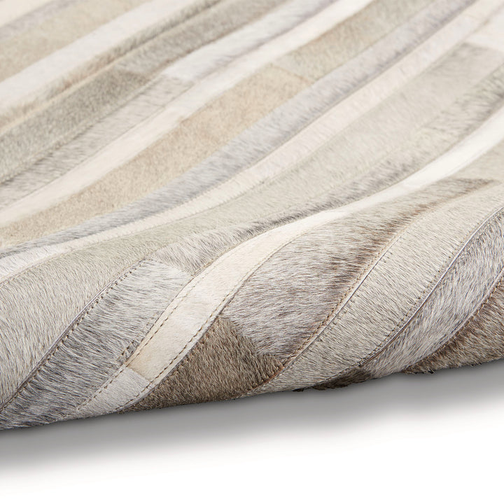 Modern Handwoven Hide Rug - 9' x 12' Default Title