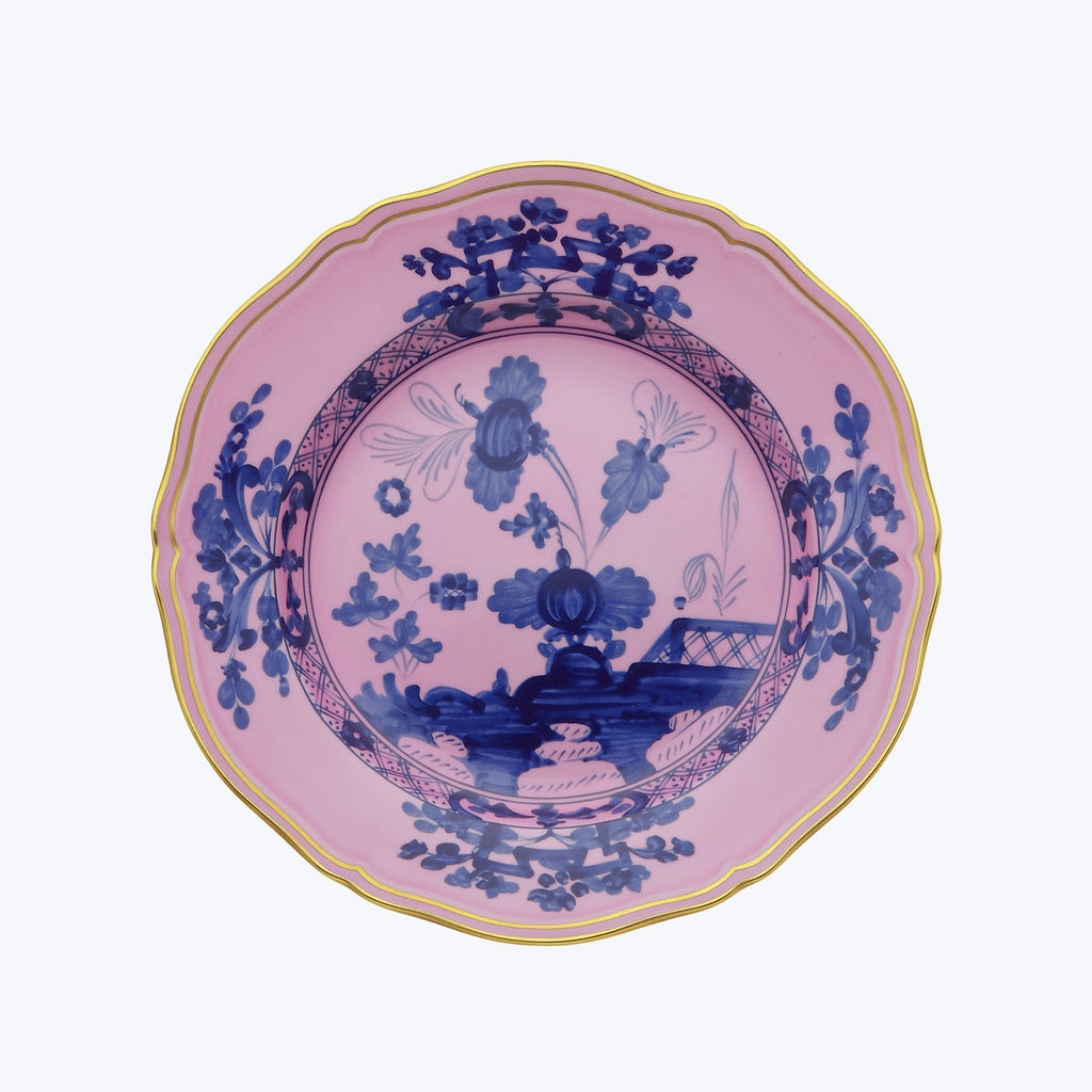 Oriente Flat Dinner Plate-Azalea