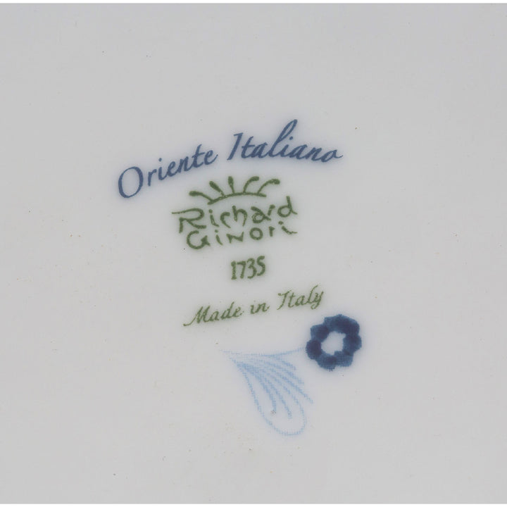 Oriente Round Box with Cover-Iris Gold