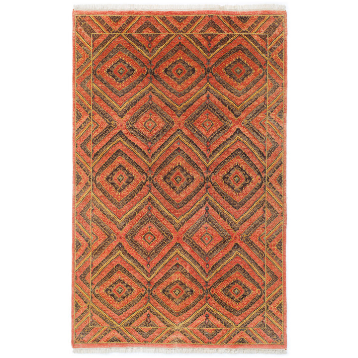 One-of-a-Kind, Hand-Knotted Area Rug - 5' 1" x 8' 1" Default Title