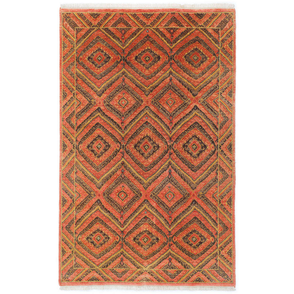 One-of-a-Kind, Hand-Knotted Area Rug - 5' 1" x 8' 1" Default Title