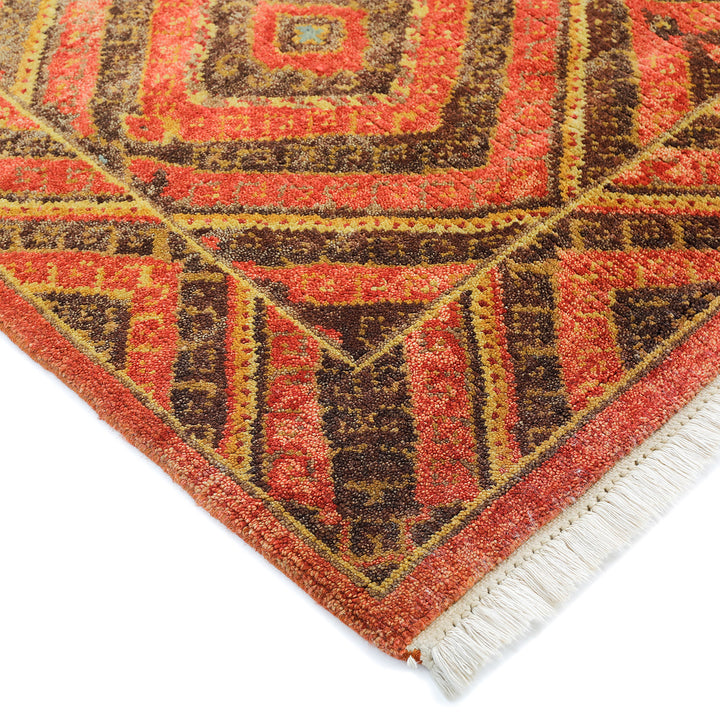 One-of-a-Kind, Hand-Knotted Area Rug - 5' 1" x 8' 1" Default Title