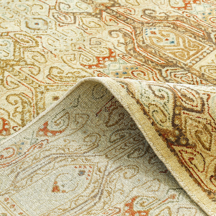 One-of-a-Kind, Hand-Knotted Area Rug - 5' 1" x 8' Default Title