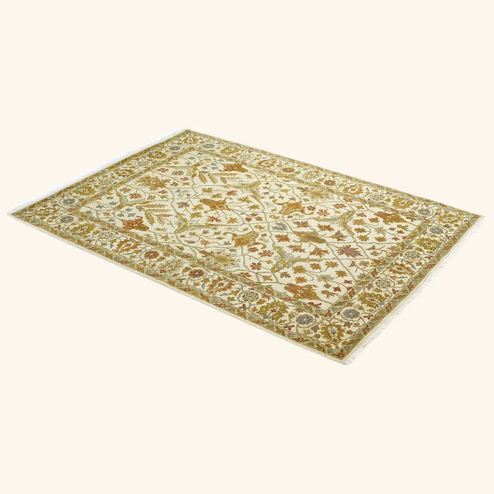 One-of-a-Kind, Hand-Knotted Area Rug - 5' 4" x 7' 2" Default Title