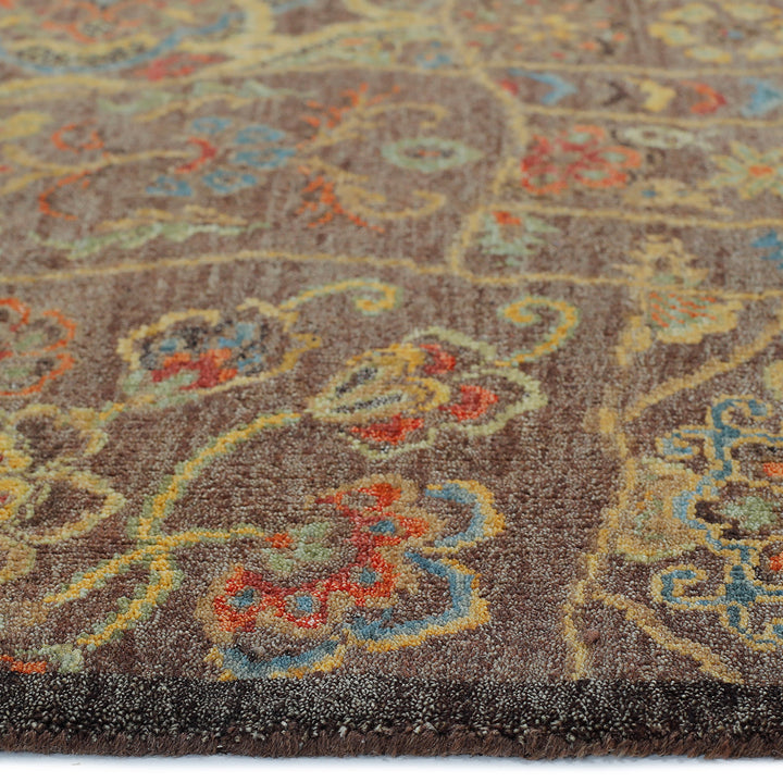 One-of-a-Kind, Hand-Knotted Area Rug - 5' x 7' 7" Default Title