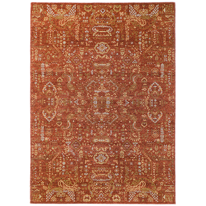 One-of-a-Kind, Hand-Knotted Area Rug - 5' 2" x 7' 3" Default Title