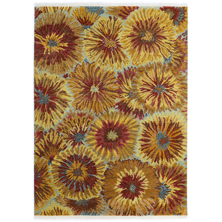 One-of-a-Kind, Hand-Knotted Area Rug - 5' 1" x 6' 10" Default Title