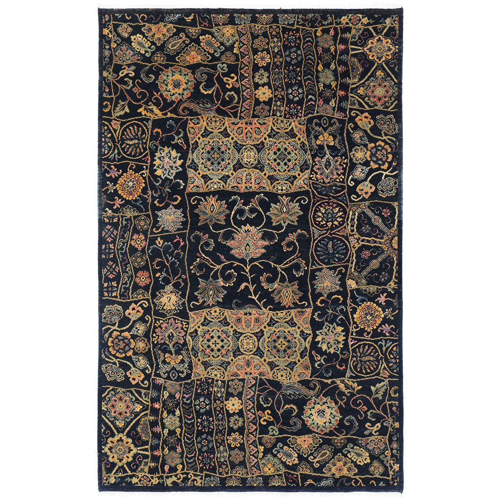 One-of-a-Kind, Hand-Knotted Area Rug - 5' 2" x 8' Default Title