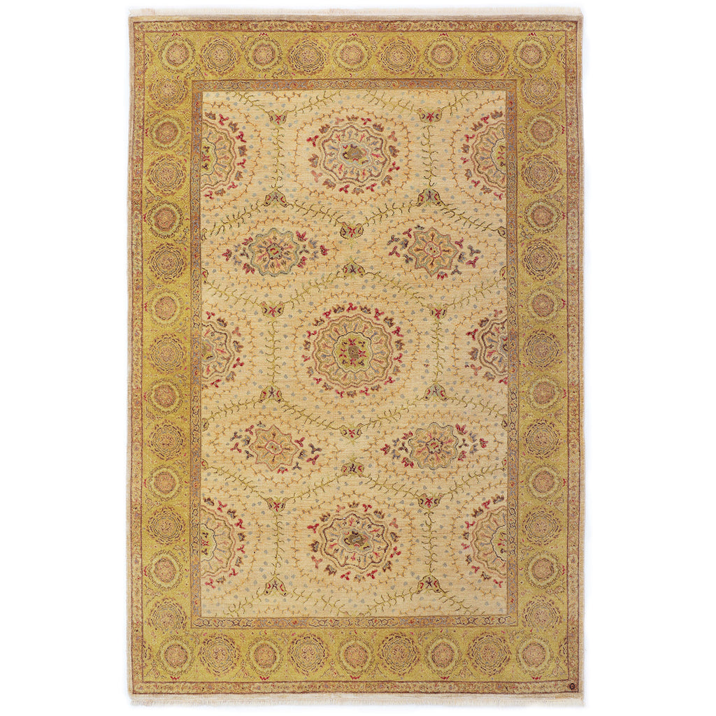 One-of-a-Kind, Hand-Knotted Area Rug - 6' 1" x 9' Default Title
