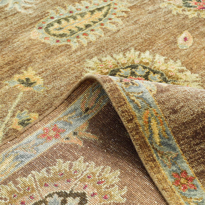 One-of-a-Kind, Hand-Knotted Area Rug - 5' 1" x 7' 3" Default Title