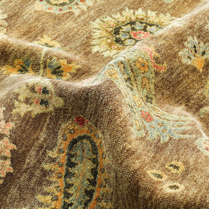 One-of-a-Kind, Hand-Knotted Area Rug - 5' 1" x 7' 3" Default Title