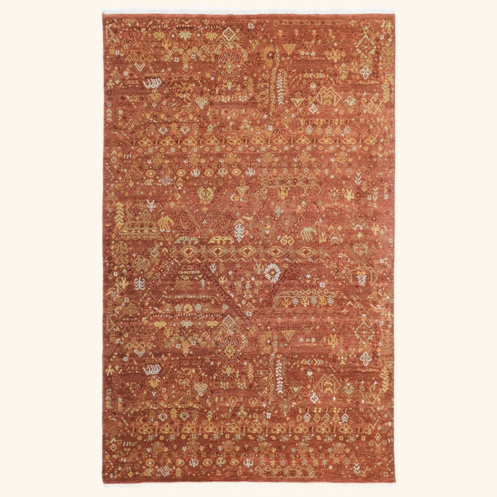 One-of-a-Kind, Hand-Knotted Area Rug - 5' 2" x 8' 2" Default Title