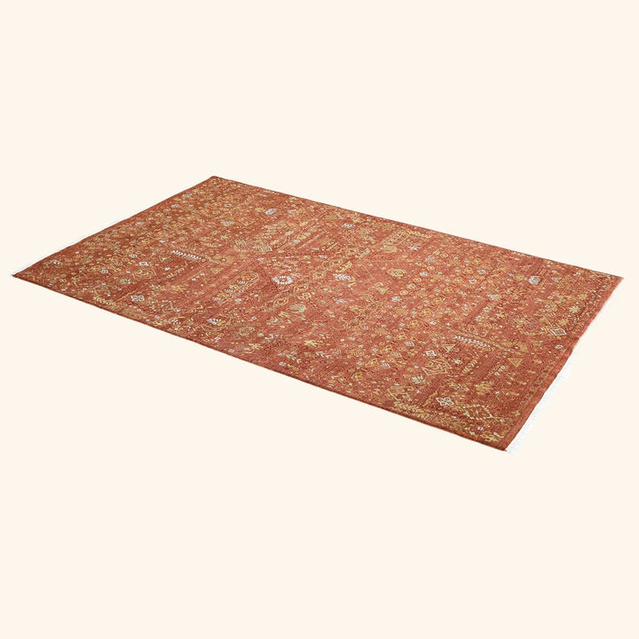 One-of-a-Kind, Hand-Knotted Area Rug - 5' 2" x 8' 2" Default Title