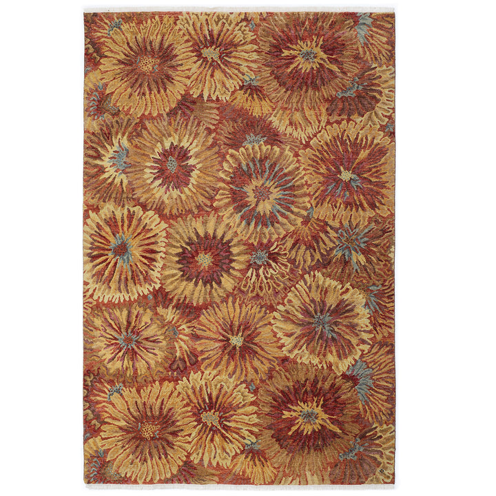 One-of-a-Kind, Hand-Knotted Area Rug - 6' 0" x 9' 0" Default Title