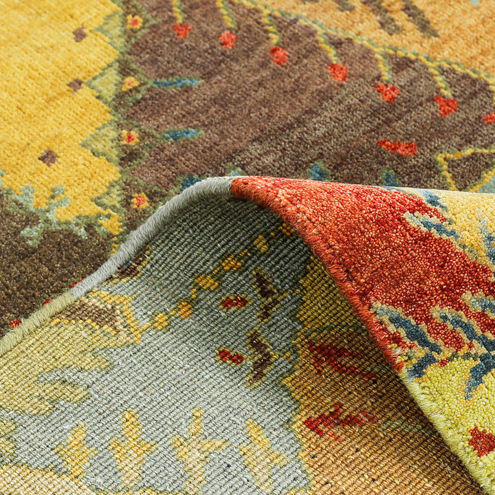 One-of-a-Kind, Hand-Knotted Area Rug - 4' 11" x 6' 11" Default Title