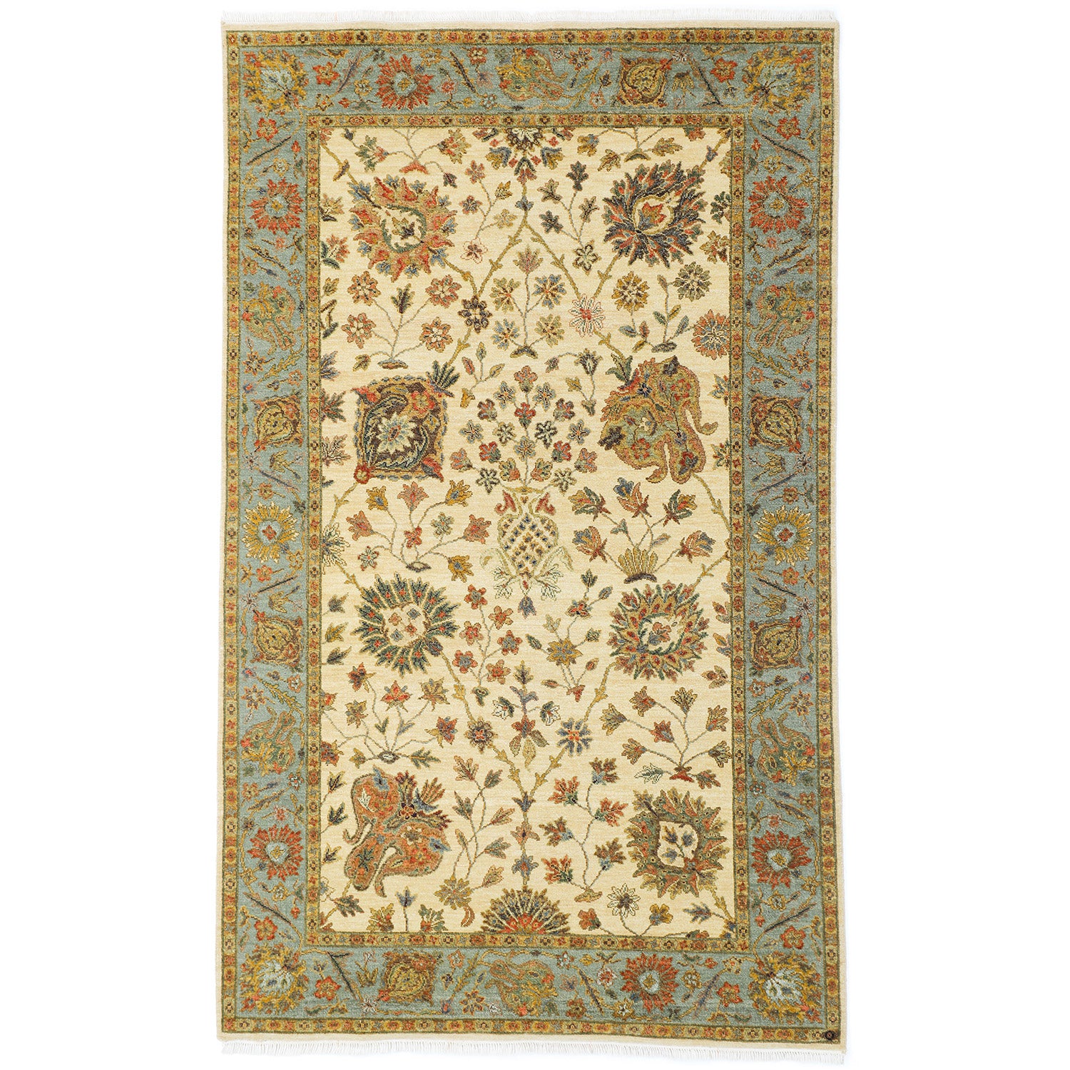 One-of-a-Kind, Hand-Knotted Area Rug - 5' 0" x 8' 3" Default Title