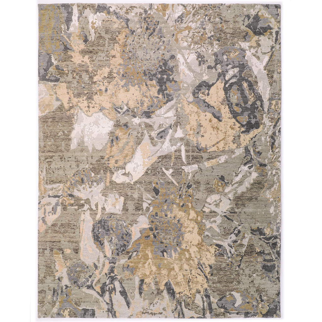 One-of-a-Kind, Hand-Knotted Area Rug - 9' 1" x 11' 9" Default Title