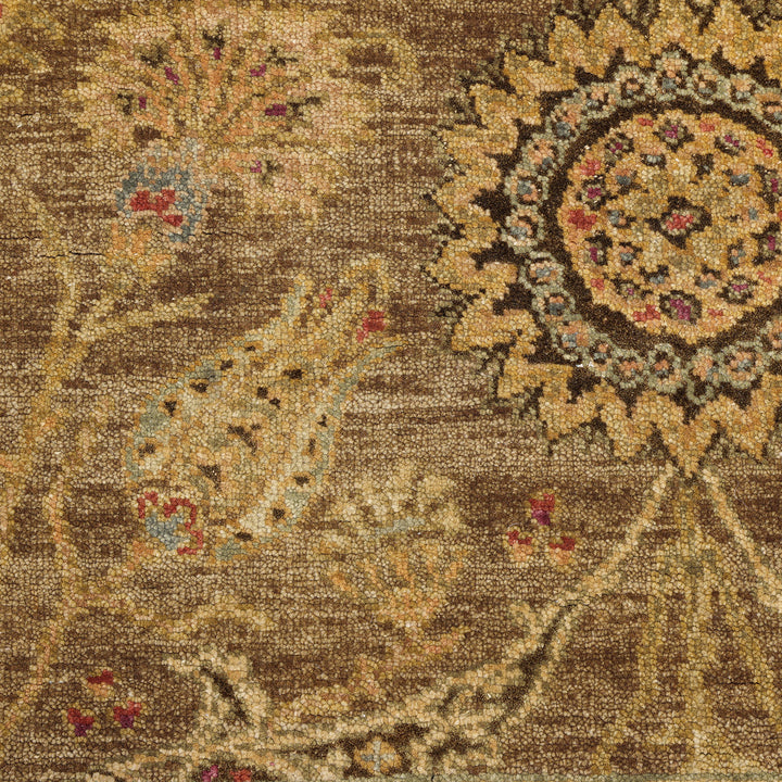 One-of-a-Kind, Hand-Knotted Area Rug - 5' 9" x 5' 11" Default Title