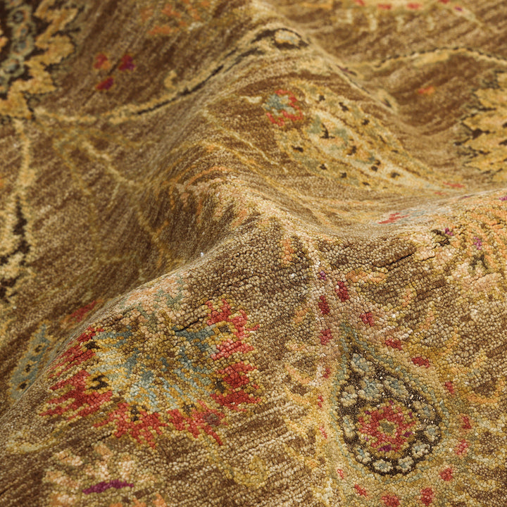 One-of-a-Kind, Hand-Knotted Area Rug - 5' 9" x 5' 11" Default Title