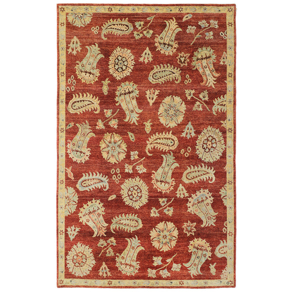 One-of-a-Kind, Hand-Knotted Area Rug - 5' 0" x 7' 11" Default Title