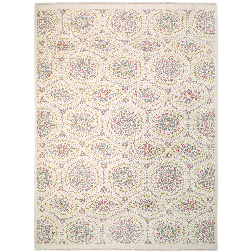 One-of-a-Kind, Hand-Knotted Area Rug - 9' 0" x 11' 11" Default Title