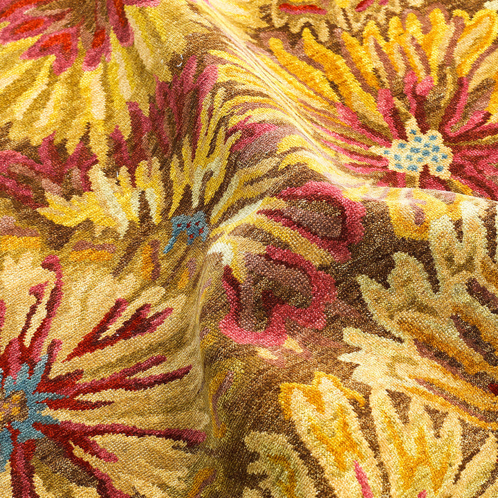 One-of-a-Kind, Hand-Knotted Area Rug - 5' 0" x 5' 3" Default Title