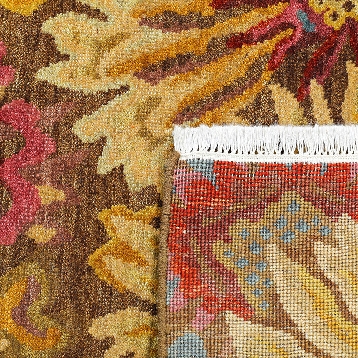 One-of-a-Kind, Hand-Knotted Area Rug - 5' 1" x 5' 3" Default Title