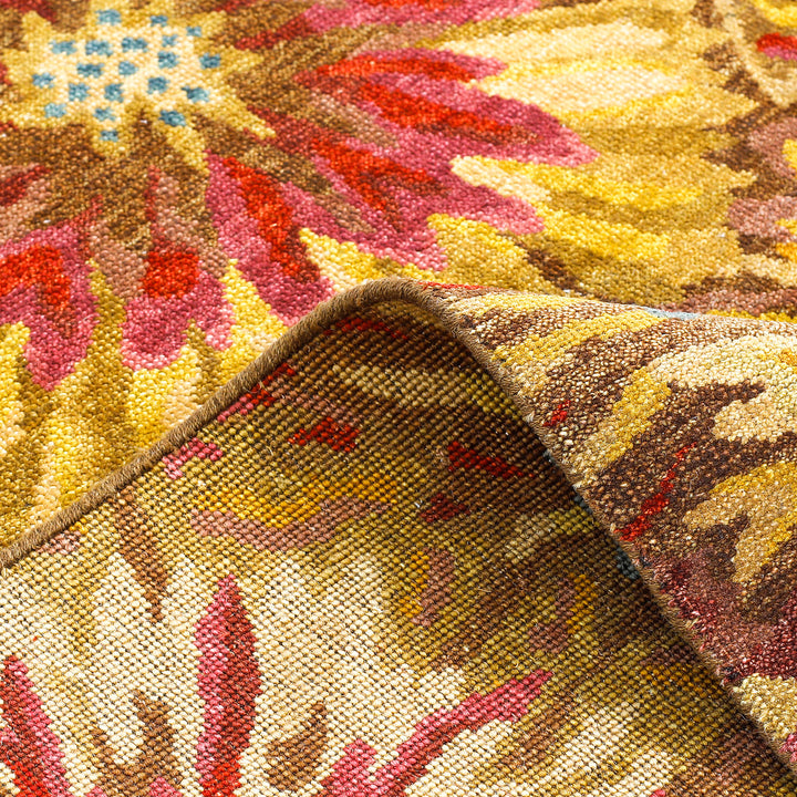 One-of-a-Kind, Hand-Knotted Area Rug - 5' 1" x 5' 3" Default Title