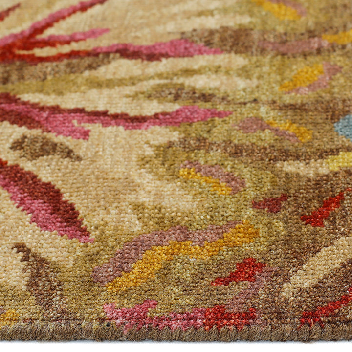 One-of-a-Kind, Hand-Knotted Area Rug - 5' 1" x 5' 3" Default Title