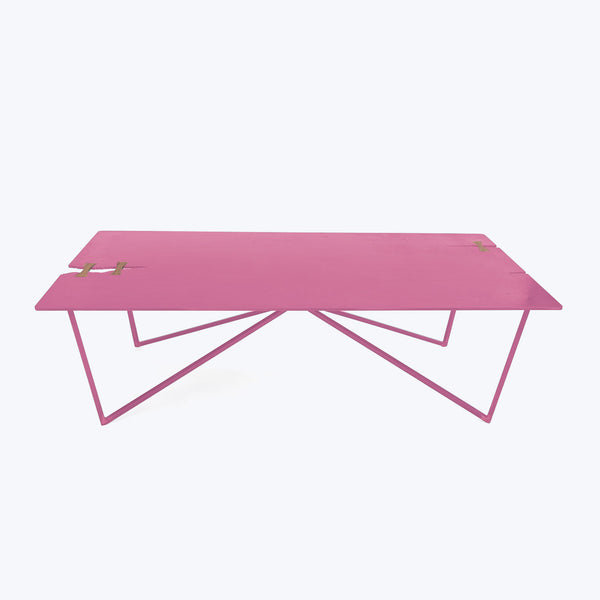 Steel Forest Coffee Table-Vivid Pink