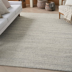 Distressed Solid Rug - Silver-5'6" x 7'5" - hover