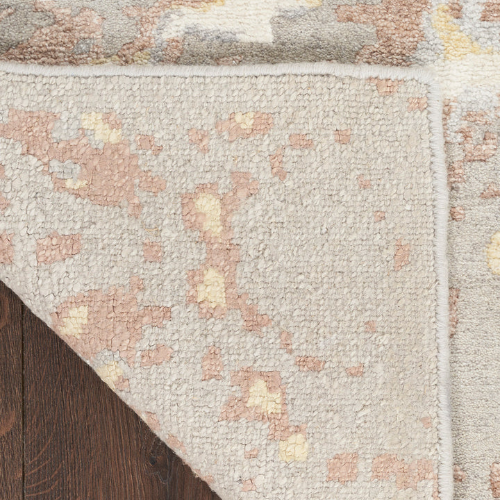 Abstract Shadows Rug - Silver-8'6" x 11'6"