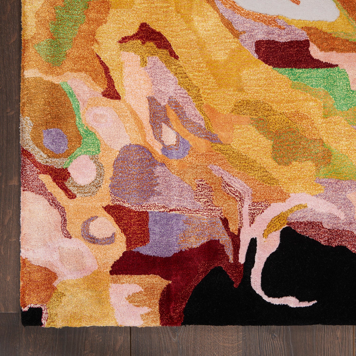 Abstract Rug - Multicolor-8'6" x 11'6"
