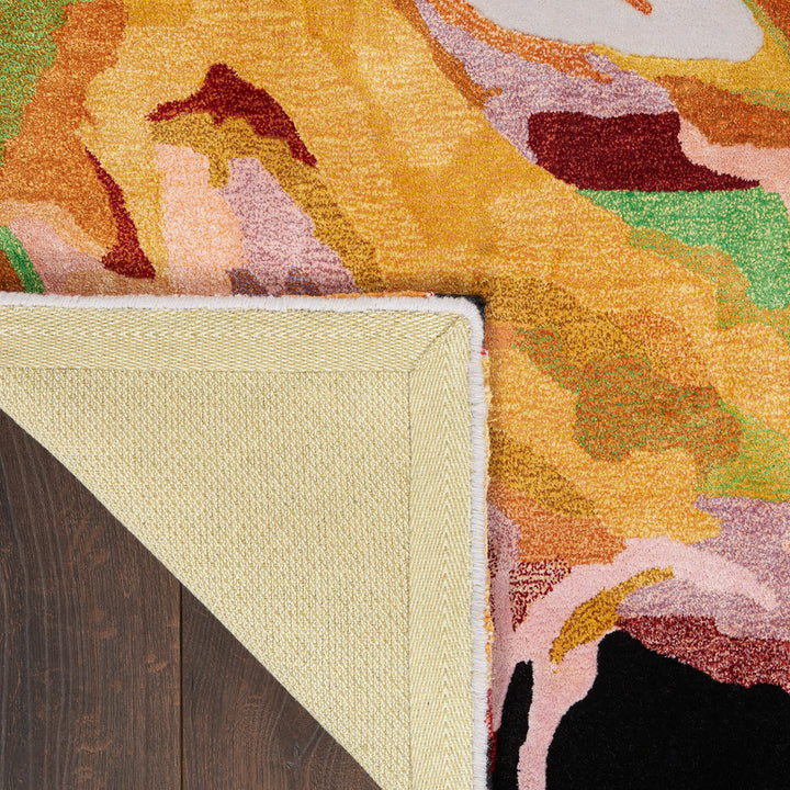 Abstract Rug - Multicolor-9'9" x 13'9"